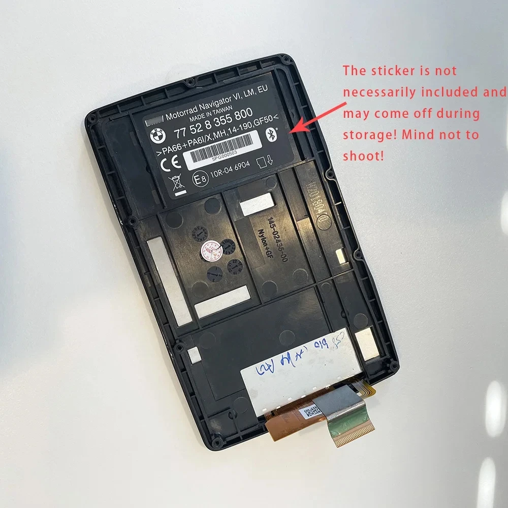 Imagem -04 - Substituição do Ecrã Táctil Lcd para Bmw Motorrad Navigator vi Garmin Painel Digitador Nova Versão