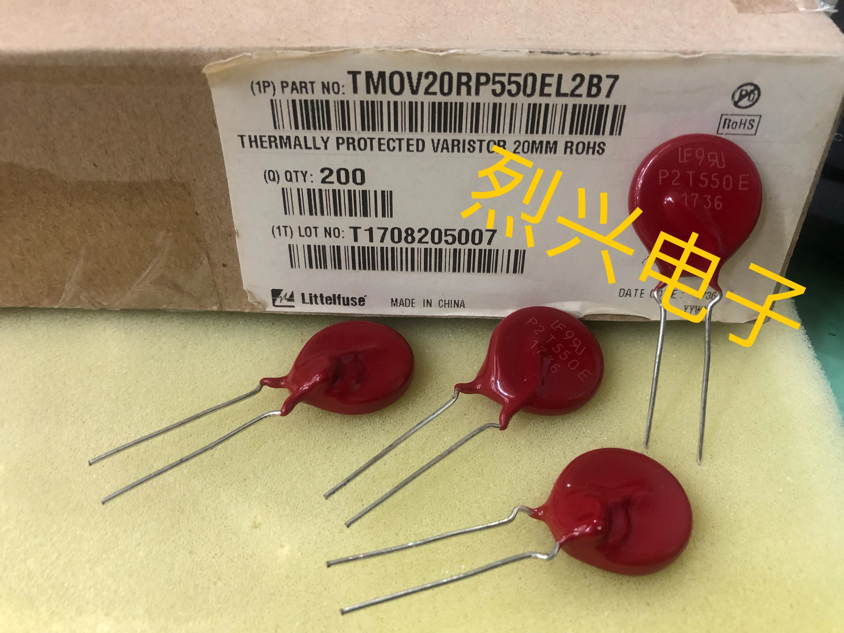 

10pcs/TMOV20RP550E P2T550E original imported Littelfuse varistor genuine in stock