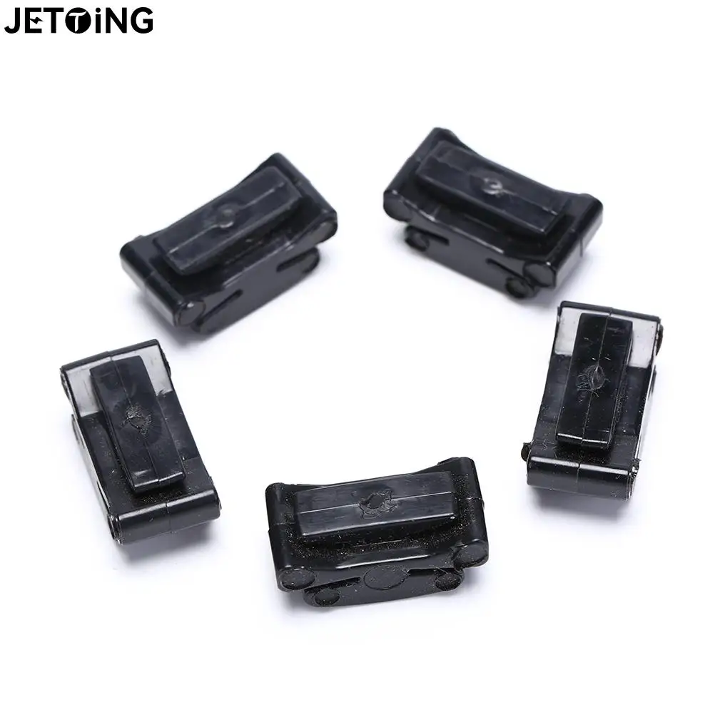5 Pcs Black Rubber Guitar Pick Holder Fix On Headstock For Guitar Bass Ukulele