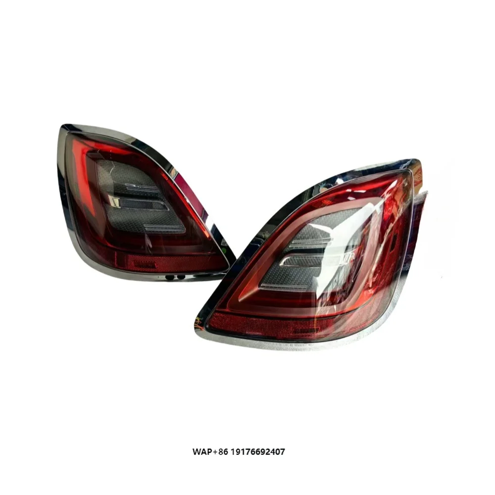 For Ghost New LED Headlights Brake Lights Turn Signals Taillights Rear Grille Lights in Red Lens Color