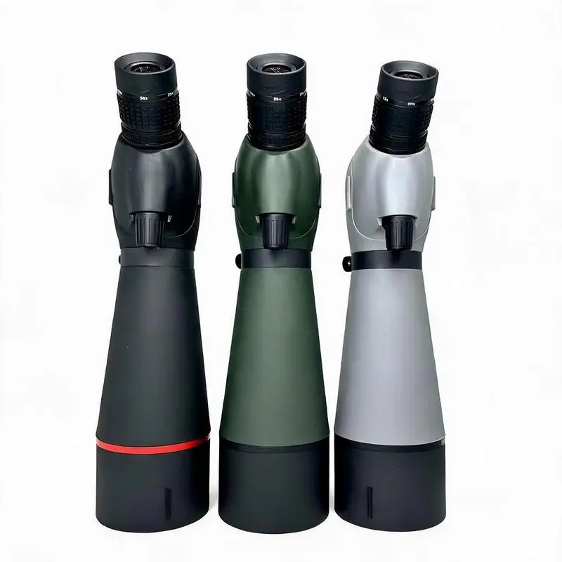 High Definition Waterproof High Magnification Zoom Single Telescope Birdwatching Mirror 45 Degrees Oblique Angle 25-75x80
