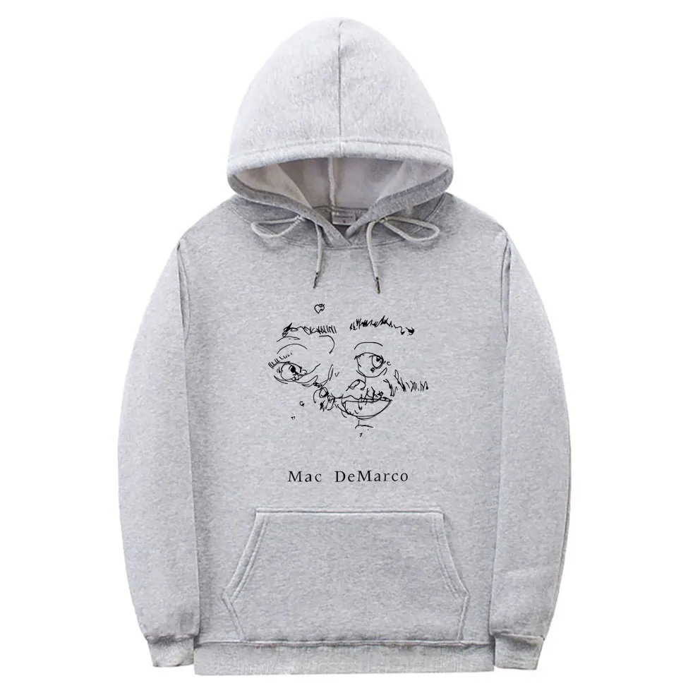 Mac Demarco One Wayen G Album Graphic Hoodie Male Lndie Pop Rock Alternative Music Tracksuit Men Women Fashion Oversized Hoodies