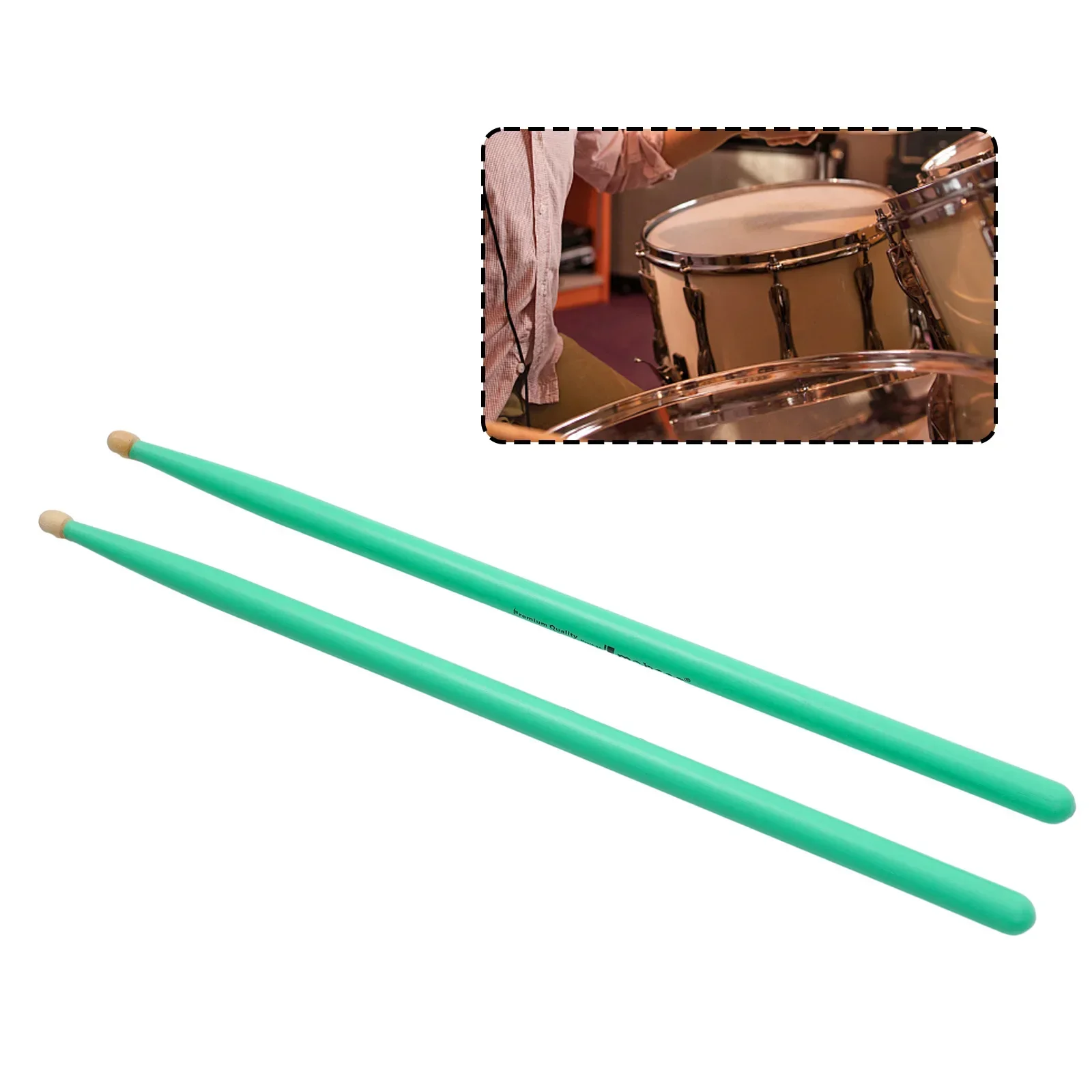 1Pair Maple Wood Drumsticks Professional 5A 7A Drum Sticks Drumsticks Maple Wood Beginner Percussion Instruments Parts