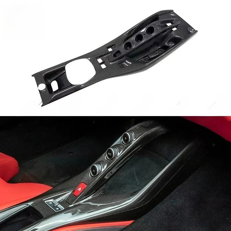Dry Carbon Fiber Automotive Interior Parts Decorative Dashboard Decorative  812 Replacement Style Car Retrofit Car Parts