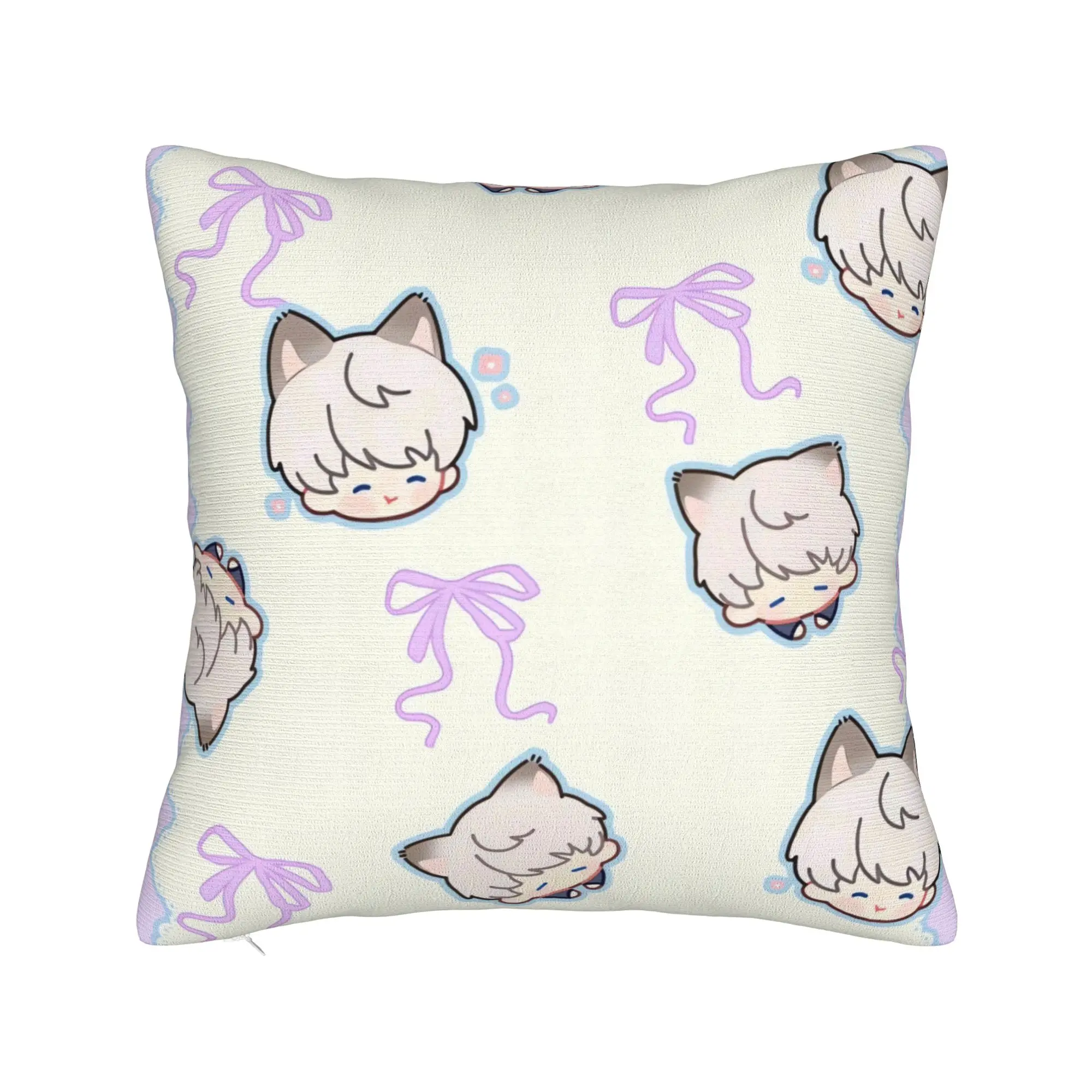 Pillow Cover COOL V-Valko L-Love and Deepspace  Kawaii Pillow Case For Sofa Home Decor Pillowcases