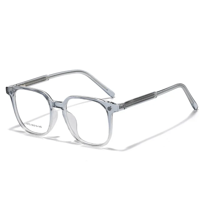 FIRADA Fashion Polarized Magnetic Glasses for Women Retro Square Eyewear Comfortable Prescription Eyeglasses Frame Men 8173-C