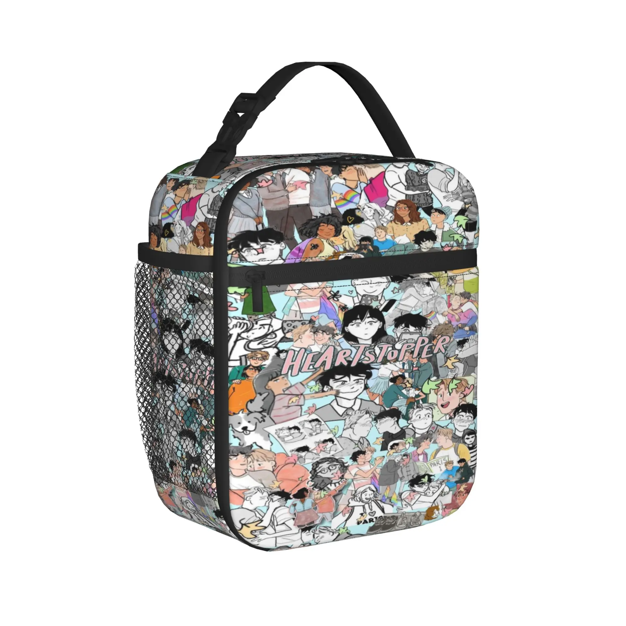 Heartstoppers Forever 2026 Thermal Insulated Lunch Bags Food Container Bags Men Women Thermal Cooler Food Box