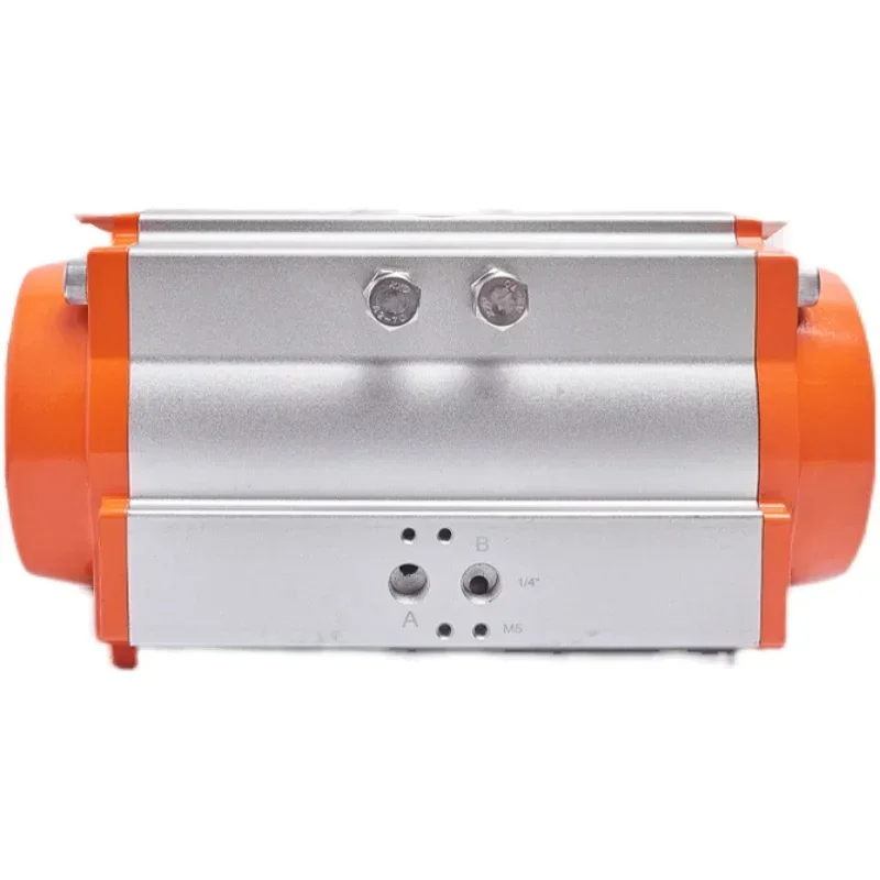 AT 액추에이터 볼 밸브 공압 헤드 단동/복동 스프링 리셋 90도 각도 스트로크 실린더 액추에이터 밸브.