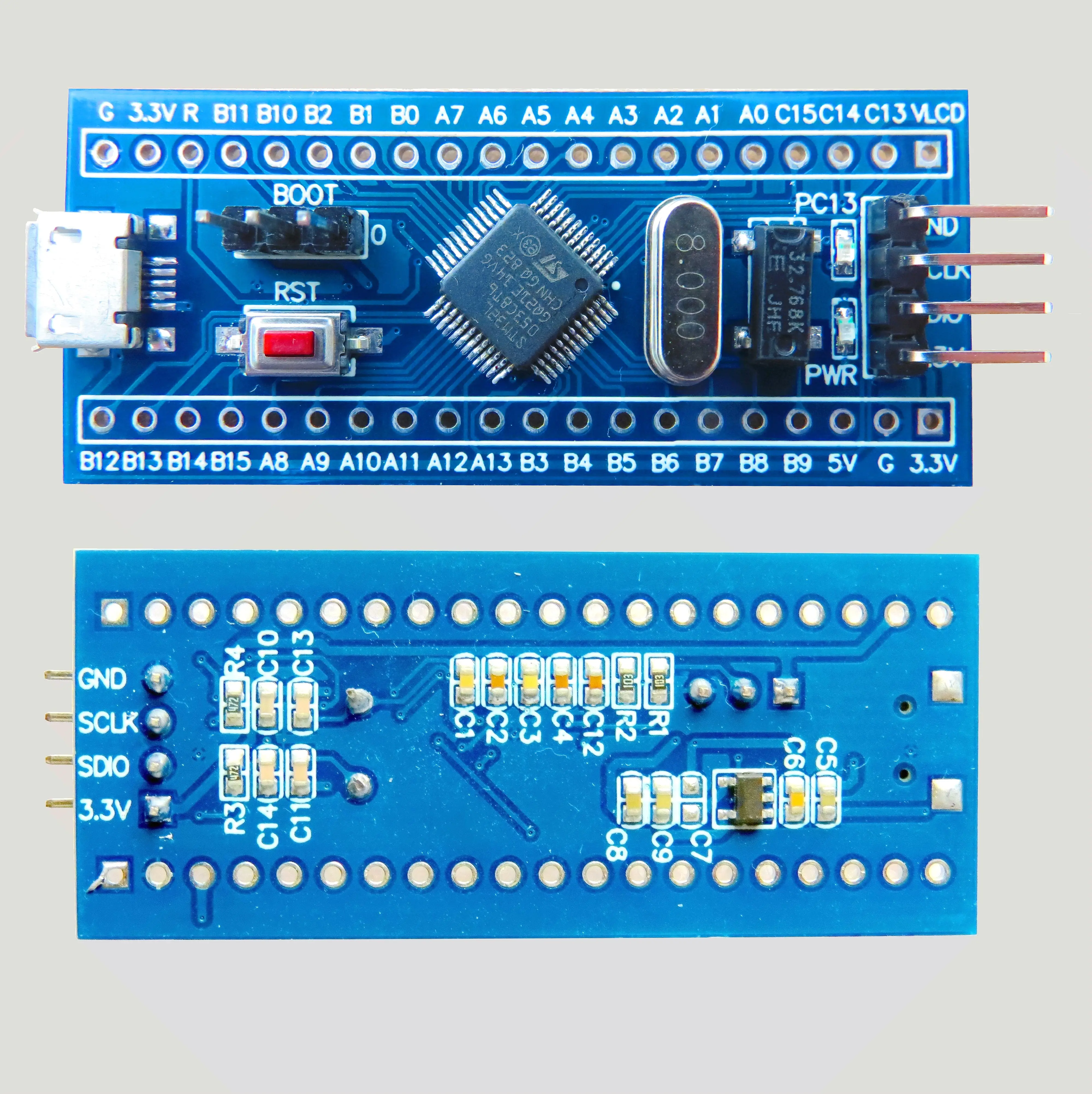 Stm32l053c8t6 Core Board LCD Stm32l053 Minimum System LCD Development Board Promotion Low Power Consumption