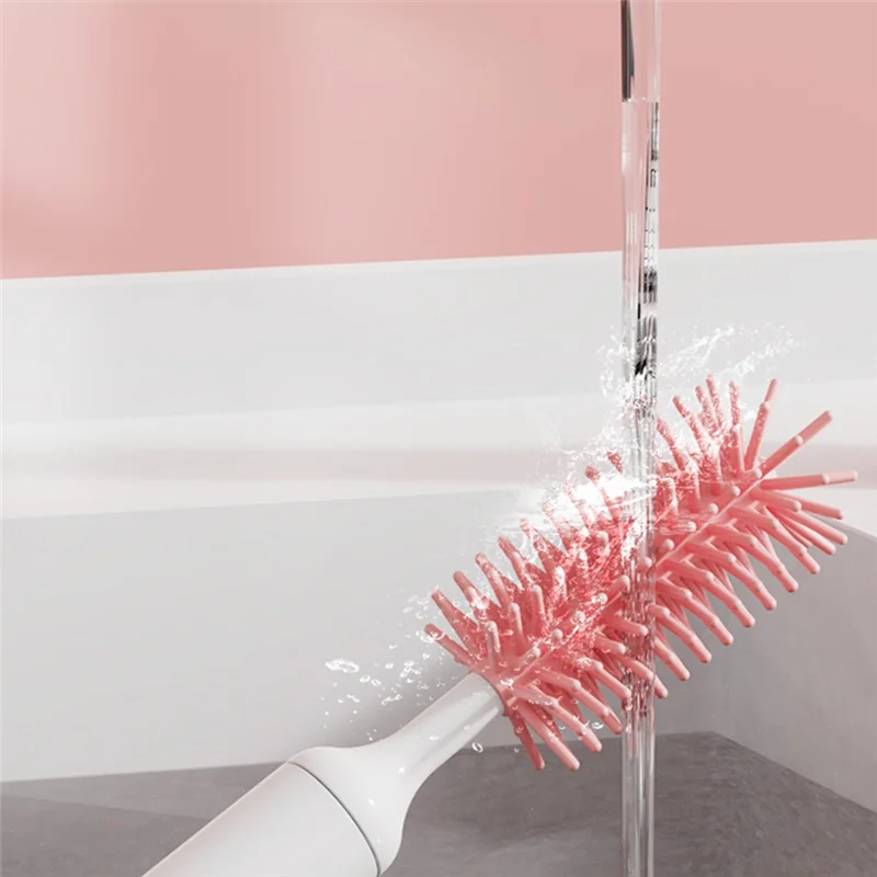 

【BABY】Electric Baby Bottle Brush 1500Mah Cordless Silicone Multipurpose Nipple Clean Brushes For Infants Babe Milk Bottles