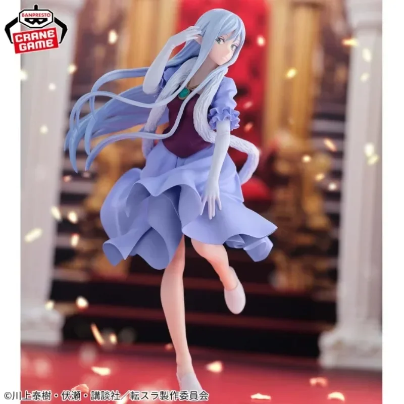 ของแท้จาก BANDAI Banpresto ฟิกเกอร์แอคชั่น ทัชไทม์ ไอ โกท รีอินคาร์เนชั่น แอส อะ สไลม์  ตัวละครเอ็มเพรส เอลเมเซีย ขนาด 21 ซม.
