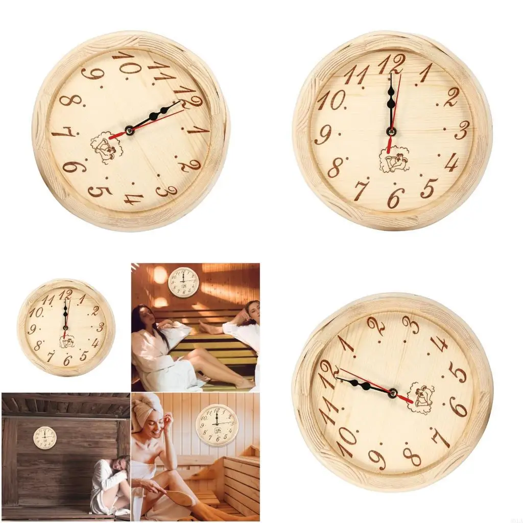 MXLA Elegant Sauna Clock: A Must-Have for Your Bathroom or Sauna