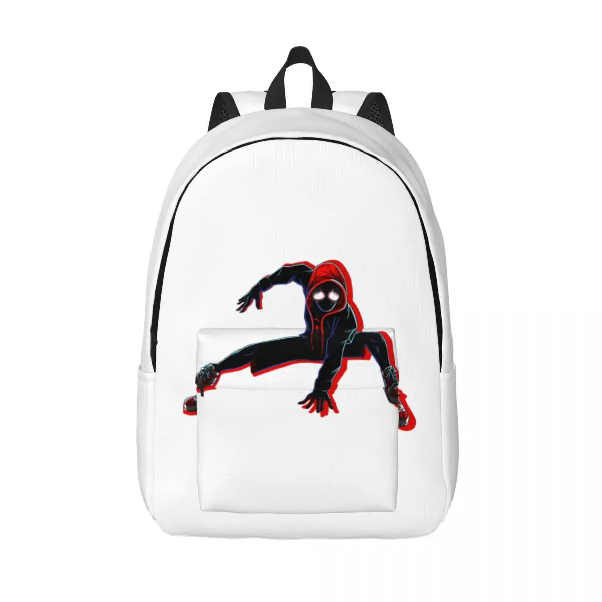 Miles Morales - Spiderverse Rucksack Marvel Spider-Man For Women Personalised Outdoor Birthday Zipper Closure Kindergarten Bag