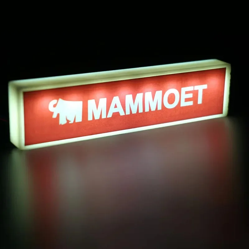 Roof Billboard Front LED Advertisement Light Box for 1/14 Tamiya RC Truck Tipper SCANIA R620 VOLVO F16 BENZ 3363 MAN Diy