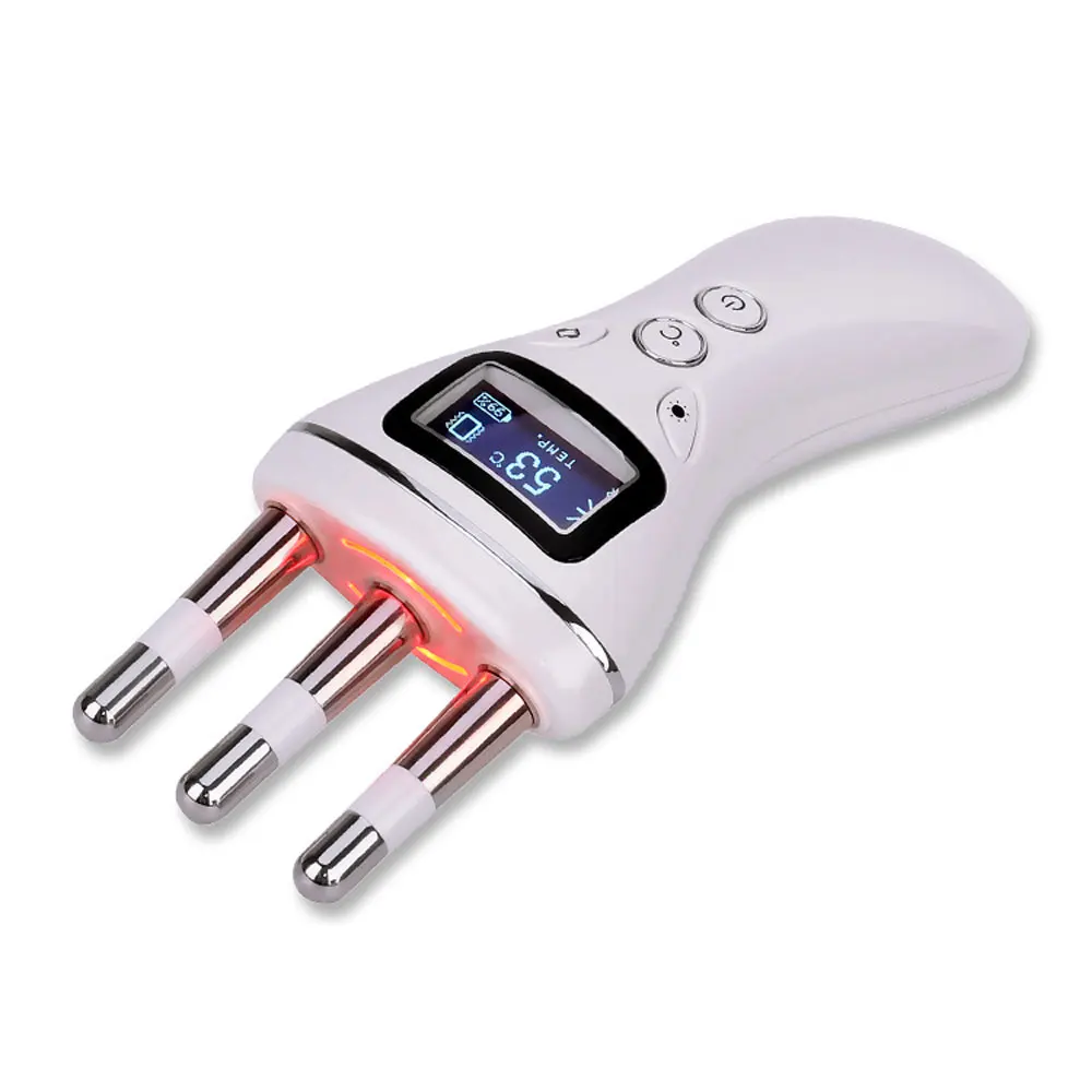 Magnetic Fork Hairpin Therapy Instrument Meridian Massage Acid Discharge Rod Beauty Treatment Tool
