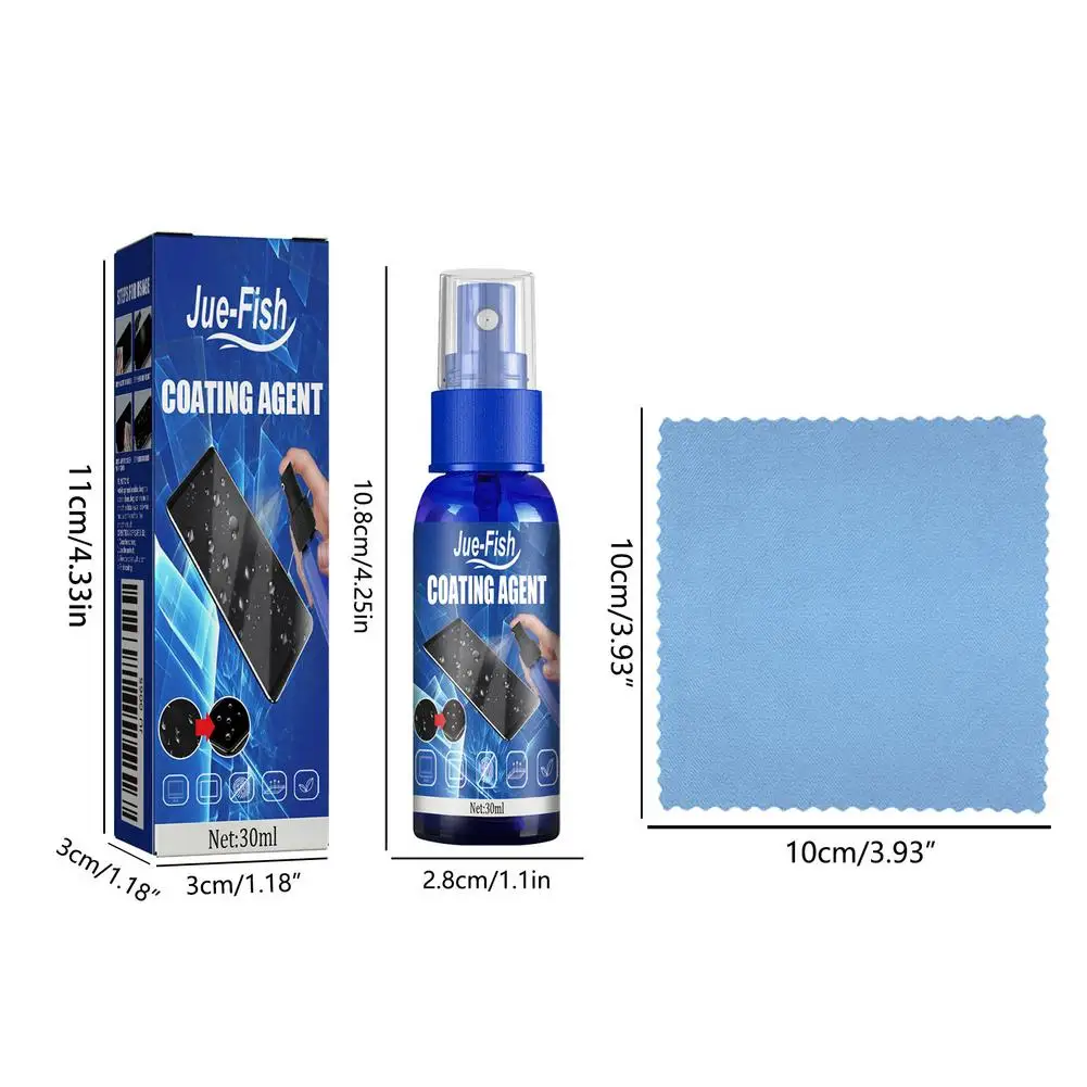 30ml Nano Liquid Screen Protector Spray for Phone/Tablet/Laptop Screens | Scratch Resistance Protection Spray image 4