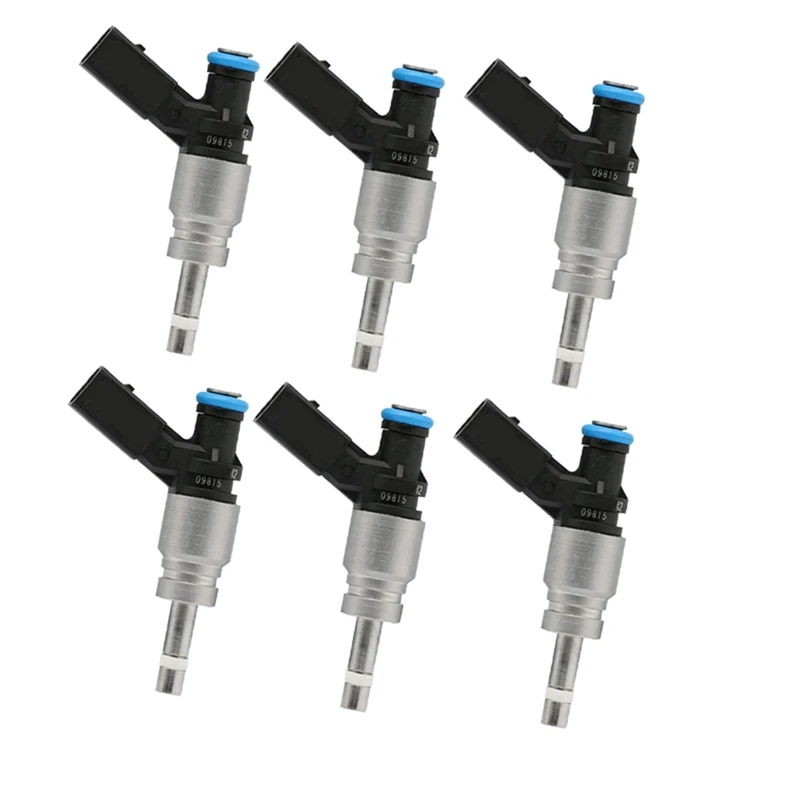 6Pcs Car Fuel Injector Nozzle 06E906036F 06E906036AF For  Q5 A4 A5 A6 C6  A5 B8 Quattro 079906036C 06H906036E