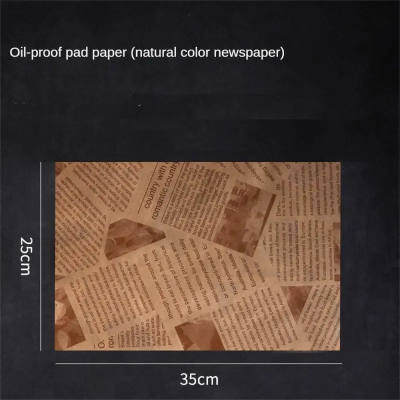 Good Oil Absorption Performance Pad Paper Safety Oil-proof Used For Food Food Grade Multifunctional Integration Anti-stick