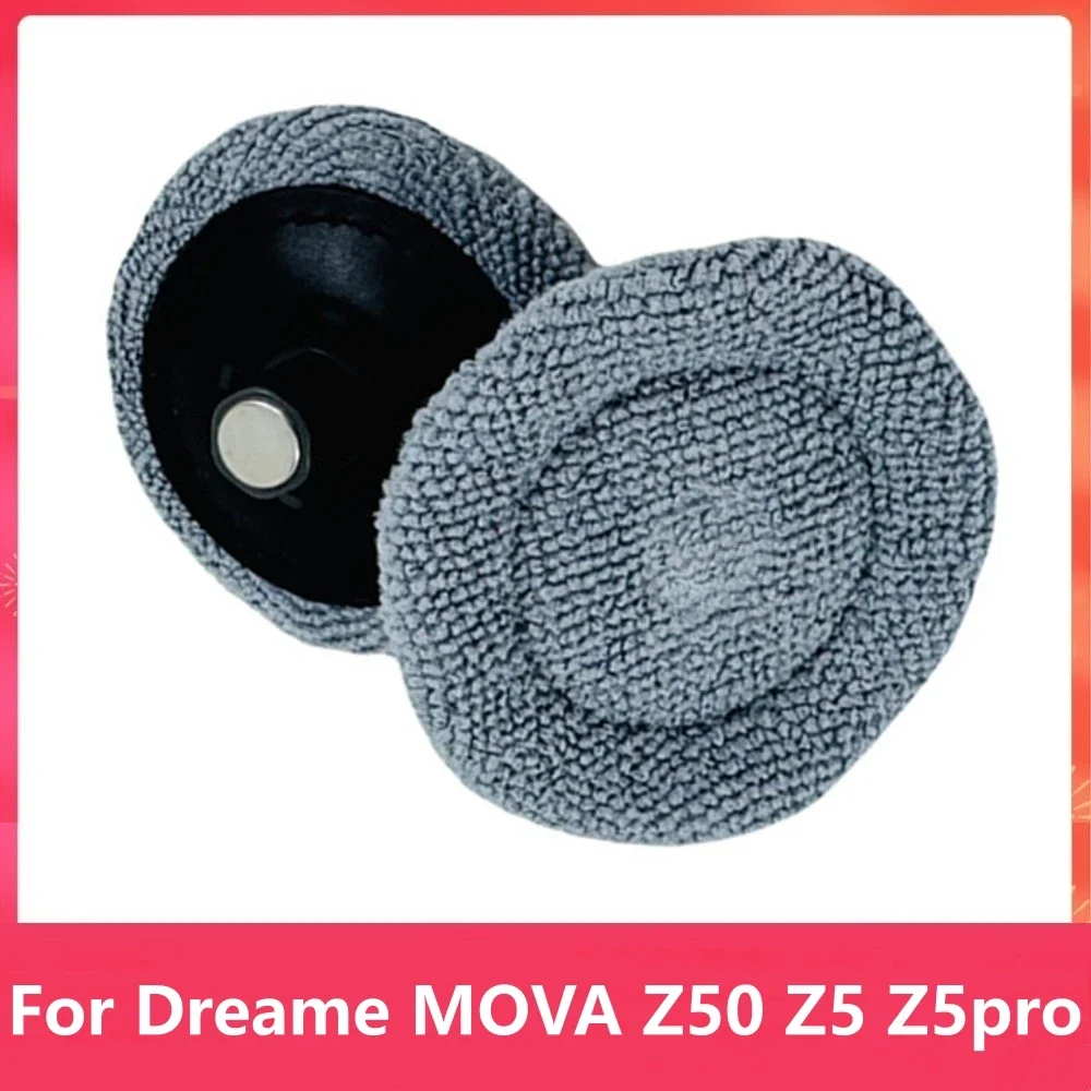 Mop Cloths for Dreame MOVA Z50 Z5 Z5pro Small Circular Mop Washing Pads Replacement Accessories