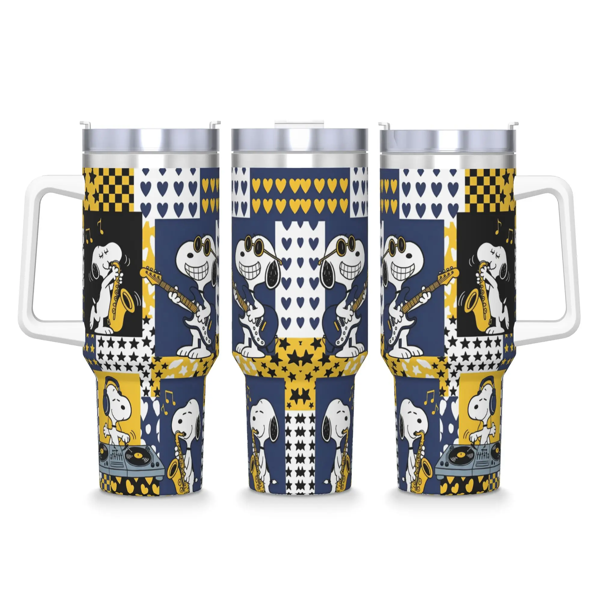 

Snoopys Cute Dog Stainless Steel Tumbler Mugs Cup Large Capacity Thermal Mug Keep Heat Cold Drink Milk Tea Water Bottle