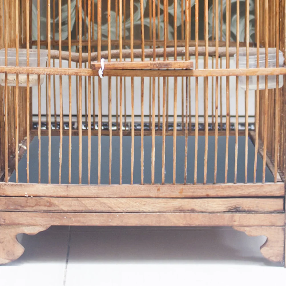 

5Pcs Pet Cage Cushion Sandpaper Sheets Sturdy Silicon Carbide Polishing Surface for Bird Claw Care Replaceable Liner Cage Mat