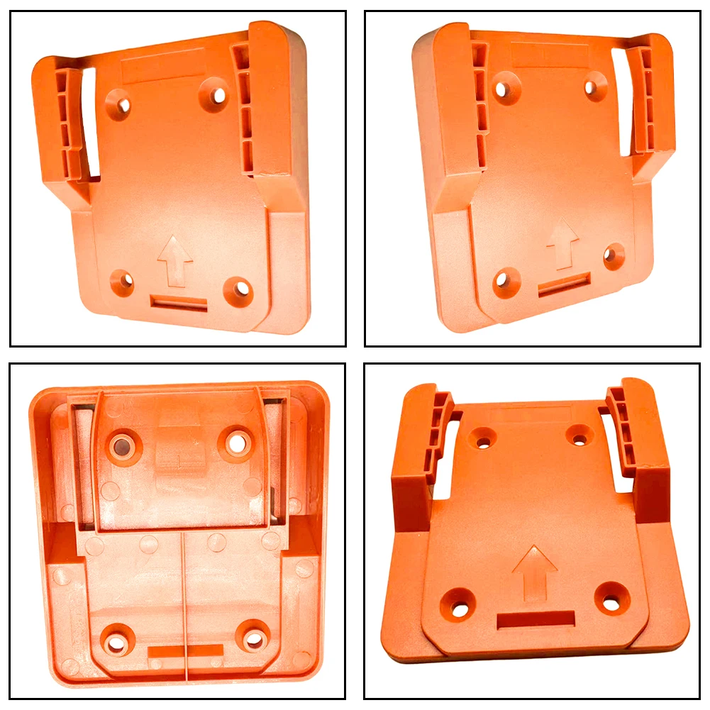 Battery Holder Battery Wall Mount Battery Storage For RIDGID For AEG 18V Battery And For RIDGID 18V Li-ion Tools Power Tool