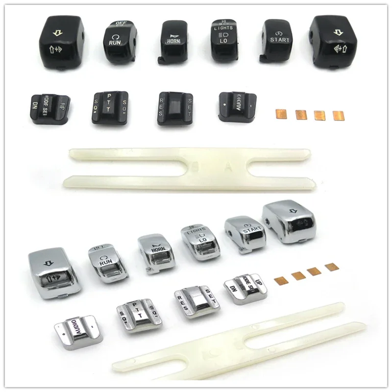 

Hand Controls Switch Housing Buttons Caps Cover for Harley Davidson Touring Free Shipping Motorcycle Parts