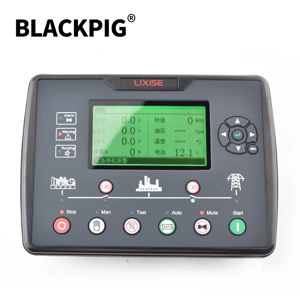 

LXC6620 LIXiSE intelligent generator remote monitoring auto start ats controller