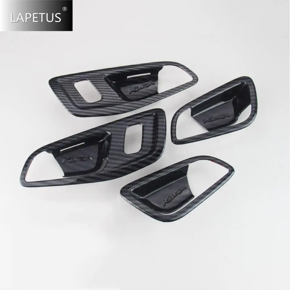 Head Lights / Door Speaker / Gear / Front Fog Lights Cover Trim For Ford Escape / Kuga 2013 - 2019 Car Carbon Fiber Accessories