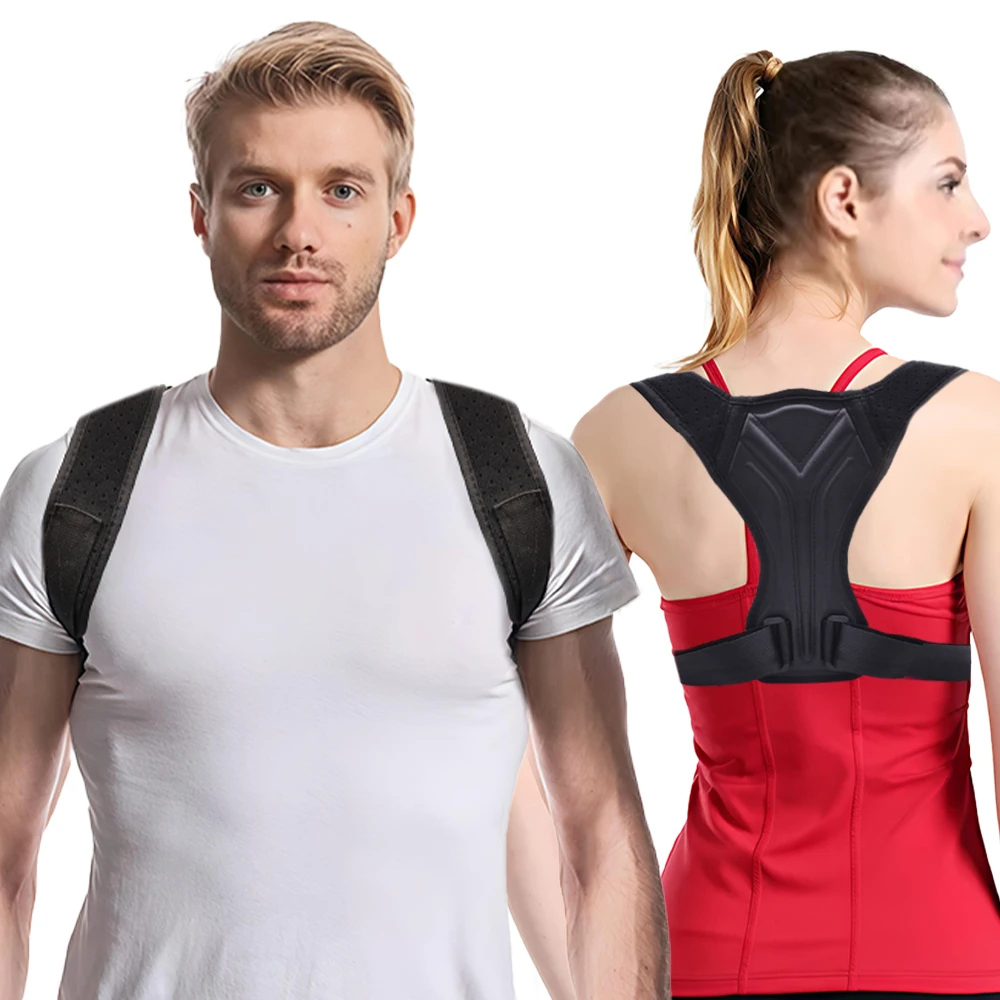 EVA Posture Corrector Belt, Comfortable, Breathable & Invisible Posture‑Correcting Strap for Men and Women to Improve Body Postu gallery 1