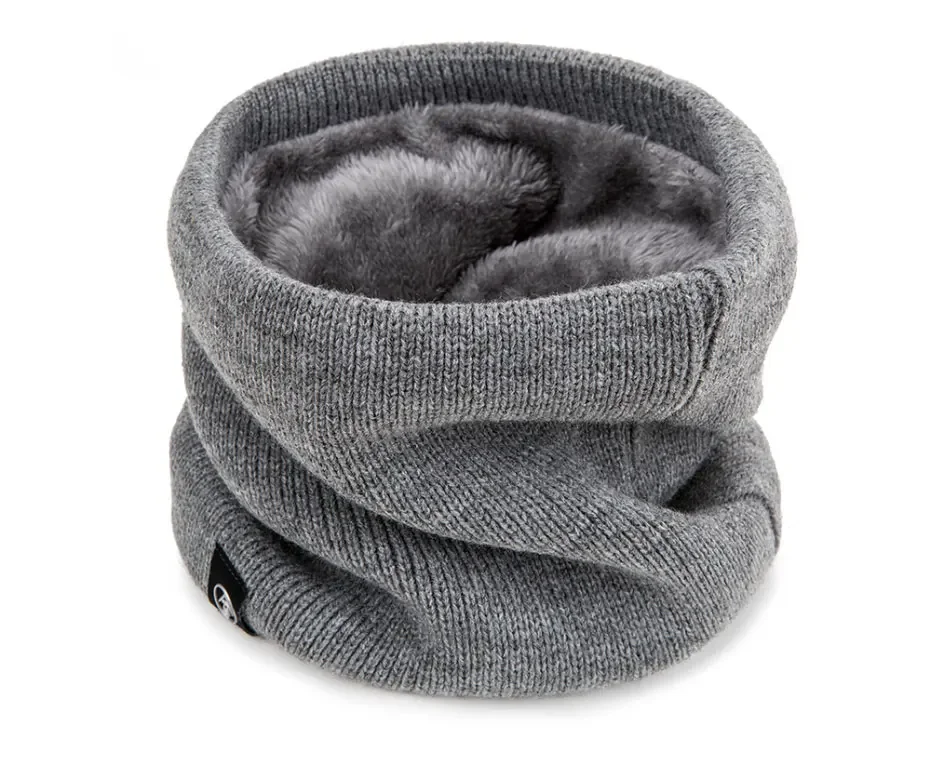 Winter Warm Schal Für Jungen Mädchen Kinder Baby Halswärmer Dicke Wolle Kragen Snood Baumwolle Gestrickte Ring Schnee KALT – Detail 17