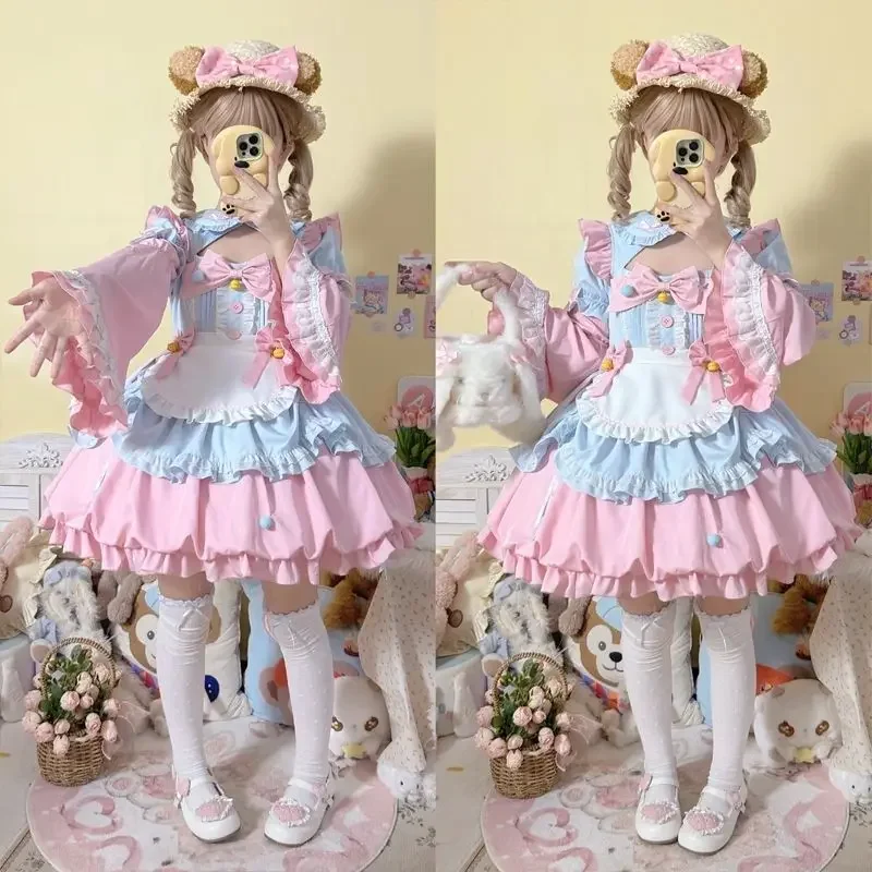 Vintage gótico lolita op vestido feminino vitoriano y2k punk juramento empregada princesa vestidos de festa meninas harajuku doce bonito vestido de noite