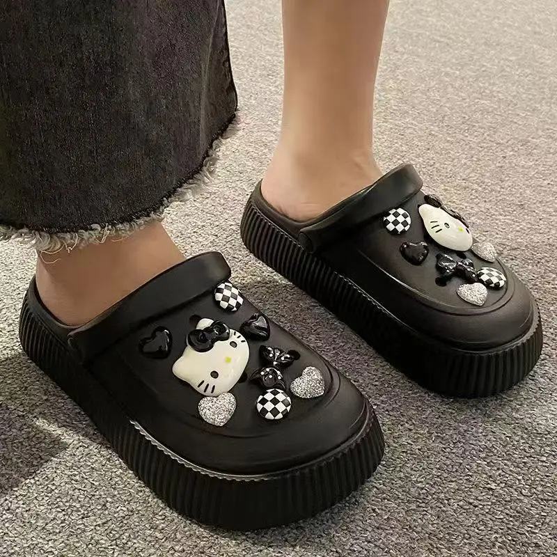 متعة ولطيفة القط هول حذاء زهرة مشبك الإبداعية انفصال الأحذية الديكور مشبك الأحذية DIY