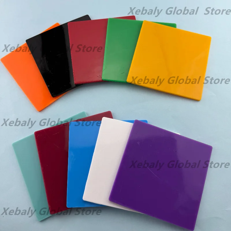 10Pcs/Box Colorful Sports MouthGuard Dental Vacuum Forming Sheets 127mm/4mm Thermoforming EVA soft Material Splint