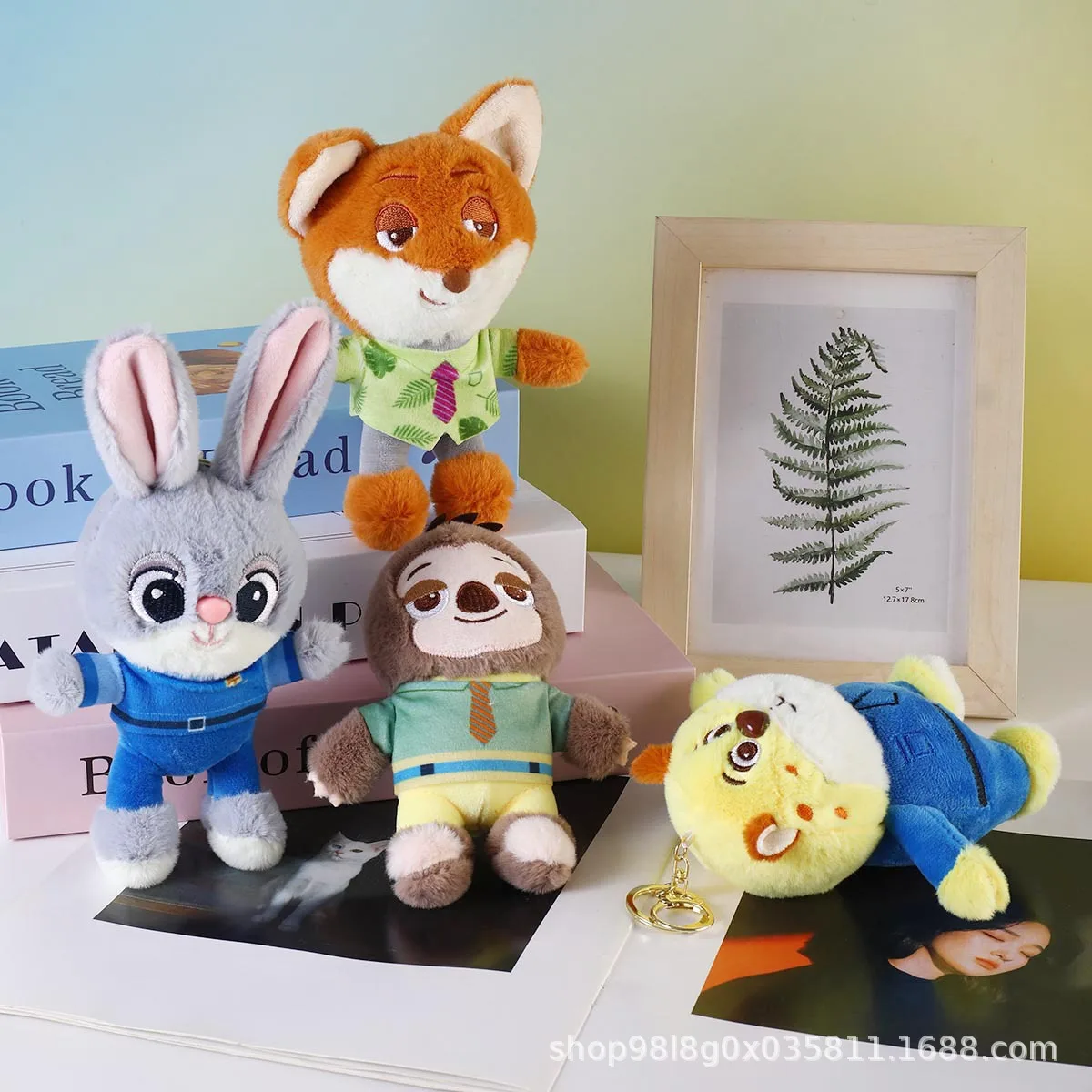 

Зоотопия Джуди Ник Флэш милый плюшевый брелок рюкзак кукла кулон