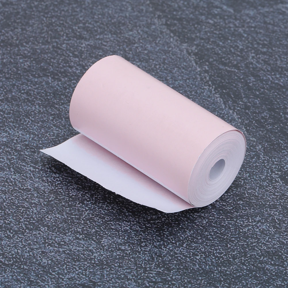 10 Rolls Pink Thermal Receipt Printing Paper for 58mm Thermal Printer Thermal Printing Paper
