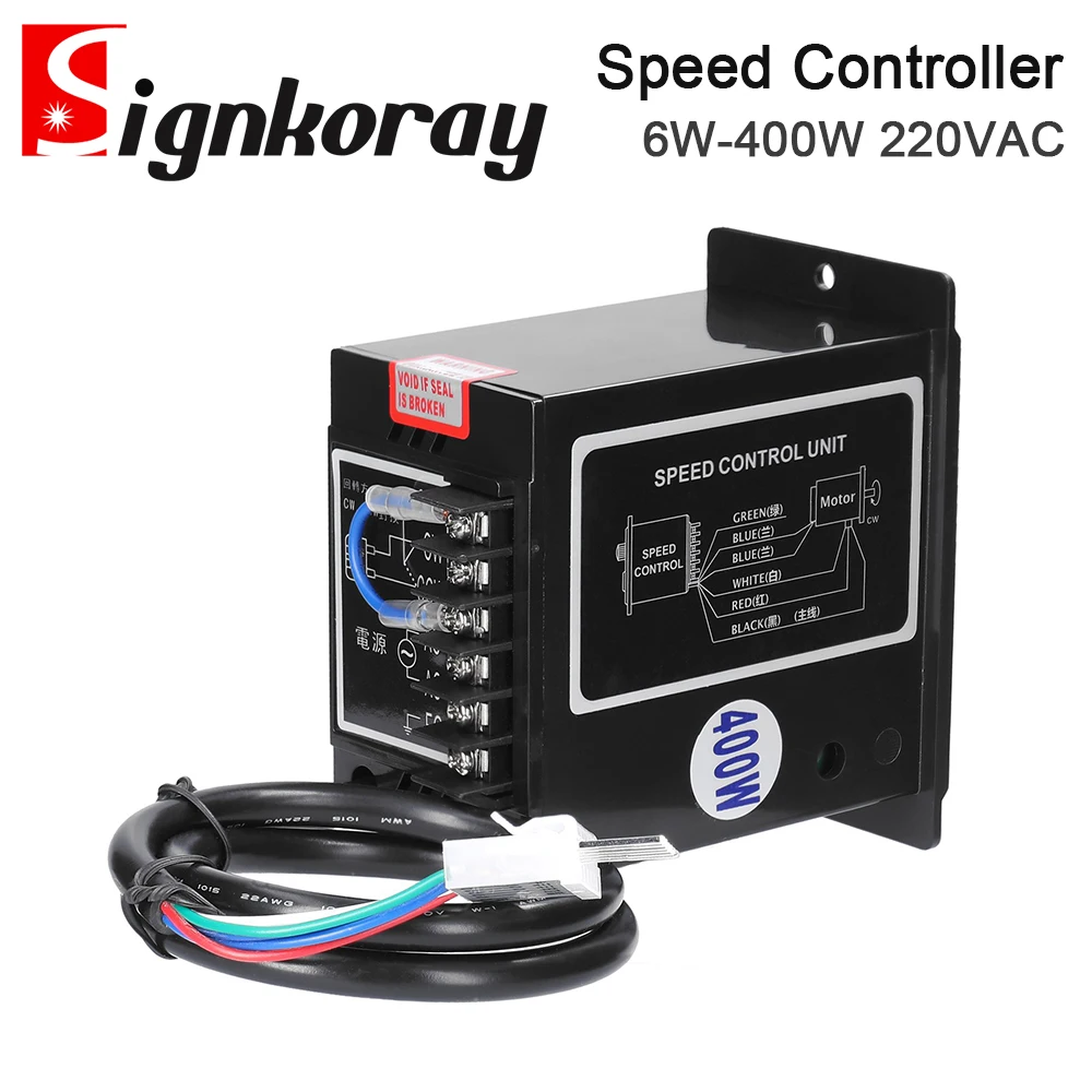 Signkoray-サーボモーター用モーター速度コントローラー、スピードレギュレータースイッチ、us-52、us-52、ac 220v、50hz、60hz、90-1400r/min、160-400w