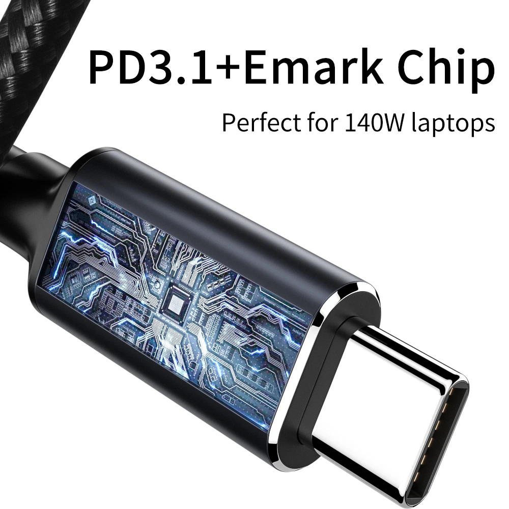 140W Typ C PD do 5.5X2.5 7.4X5.0 4.5X3.0mm Zasilacz DC Konwerter USB C Szybkie ładowanie Ładowarka do laptopa Kabel do Dell Hp Asus — zdjęcie 5