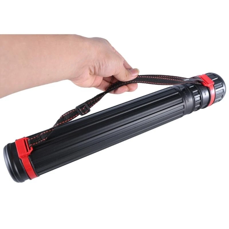F92B Telescopic Document Storage Tube Multifunctional Supplies for Outdoor Traveling Camping Portable