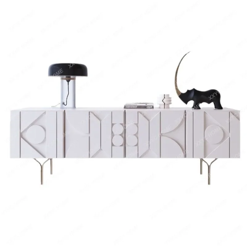 ML Lacquered TV creative personality living room audio-visual cabinet coffee table combination modern simple storage