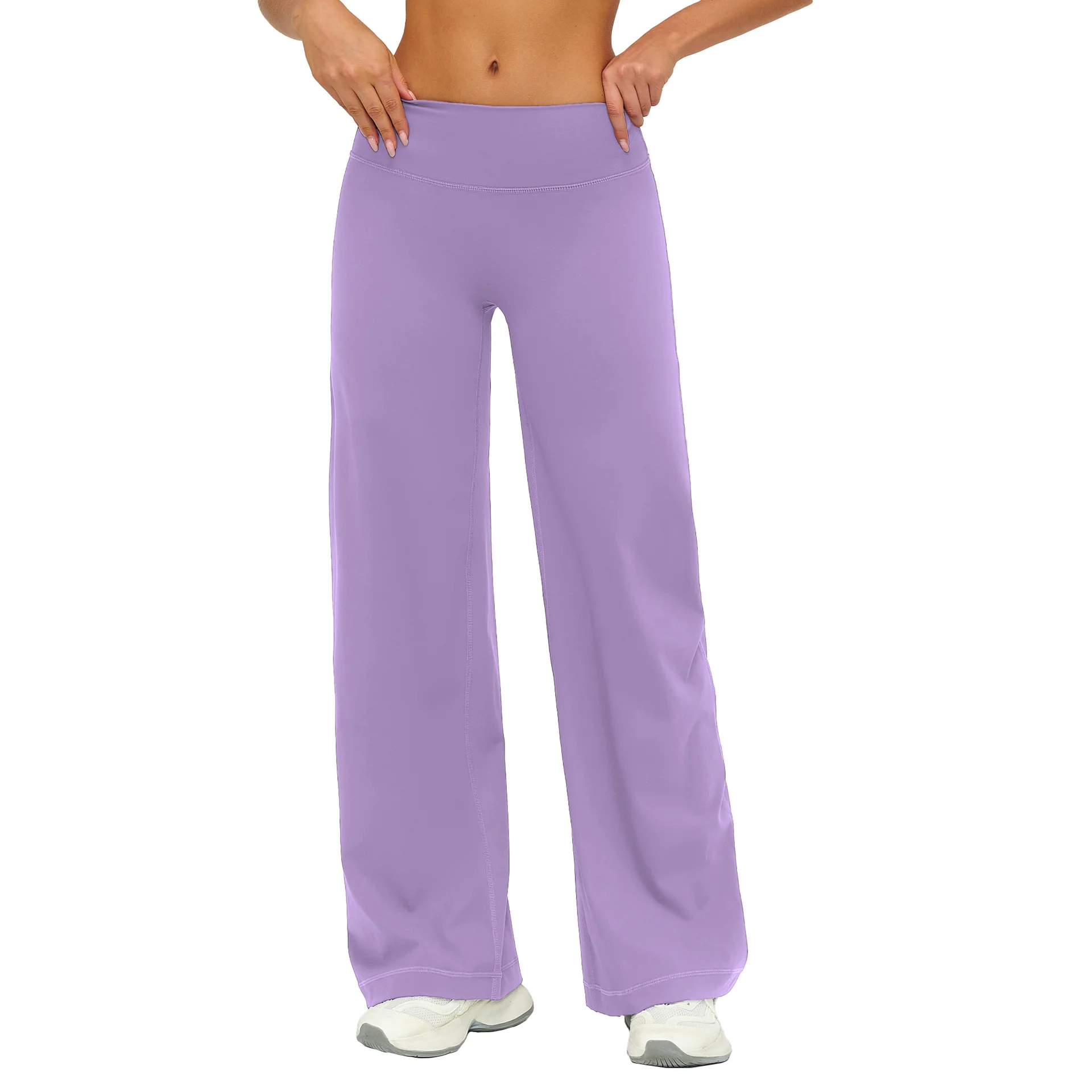 Yoga Shorts Women Straight-Leg Sports Pants Gym Clothing Naked Feeling Compression Wide Leg Yoga Leggings Pilates Fitness Tights
