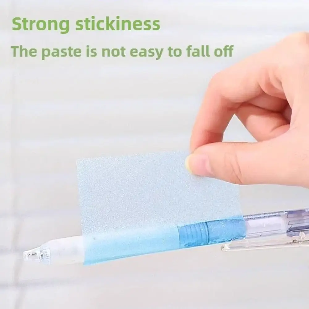 

105Sheets Kawaii Pull-out Sticky Notes Pearlescent Translucent Colorful Memo Pad Creative Roll Paper Type Square Writing Pad
