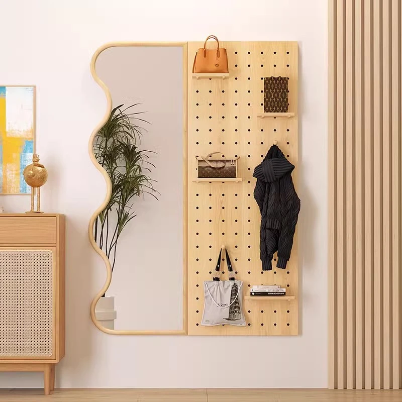

Hole plate full-length mirror bedroom home fitting mirror
