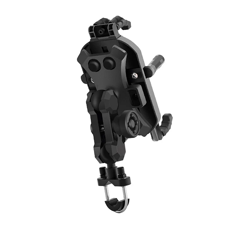 WUPP motorcycle shock-proof mobile phone holder, shock-absorbing and anti-shake takeaway navigation bracket, electric vehicle mo