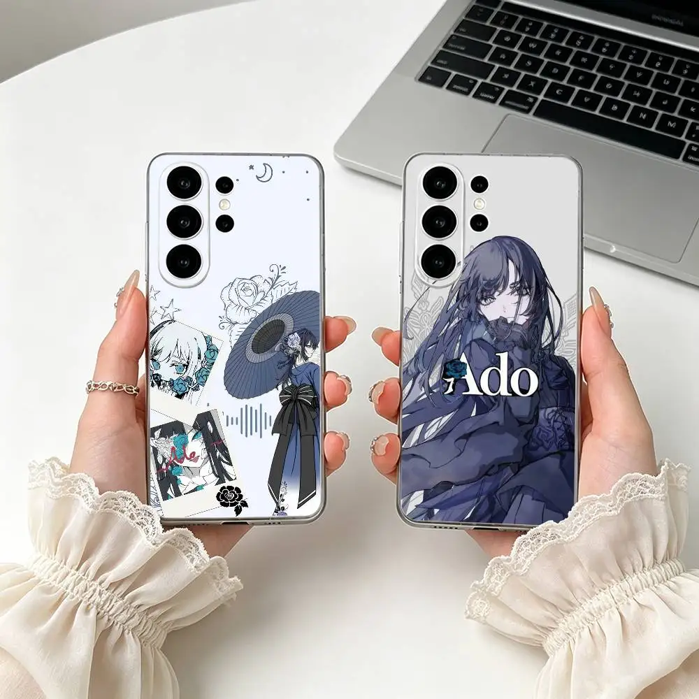 Singer-A-Ado Kyogen -n Phone Case For Samsung S25,S24,S21,S22,S23,S30,Ultra,S20,Plus,Fe,Lite Transparent Cover
