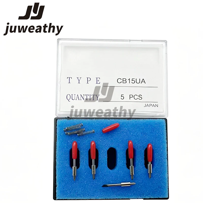 5PCS Cemented Carbide Blade For Graphtec CE5000 CE3000 CE6000 Cutting Plotter CB09 CB15 Knife Blade