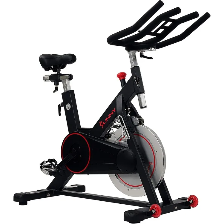 Magnetic Belt Drive Indoor Cycling Bike With Optional SunnyFit® App Connectivity