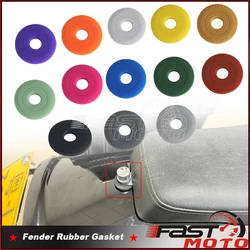 Motorcycles Rear Fender Seat Bolt Tab Cap Cover Gasket For Harley Softail FLSB Sport Glide FXLR FXLRS FXLRST Low Rider S ST Slim