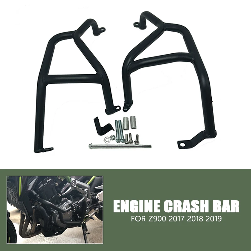 

For Kawasaki Z900 Motorcycle Engine Crash Bar Protetive Guard Protector Bumper Stunt Cage Frame Protector Z 900 2017 2018 2019