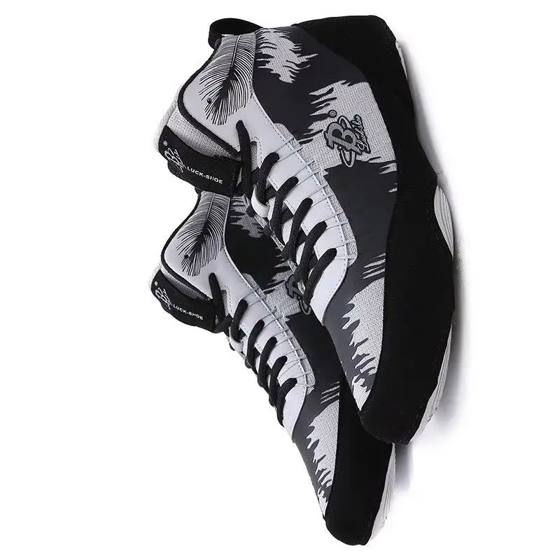 

Professional Wrestling Shoes Men Women Luxury Brand Boxing Shoes for Unisex Comfortable Fighting Boots Gym Training Shoe